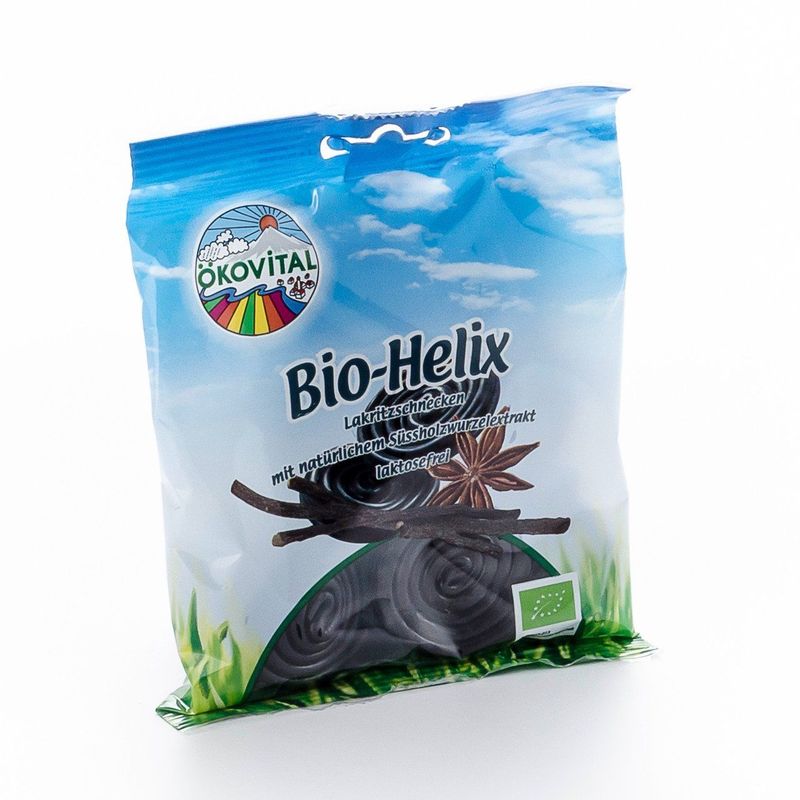 Helix-Lakritzschnecken-Fuchtgummi, EU Bio