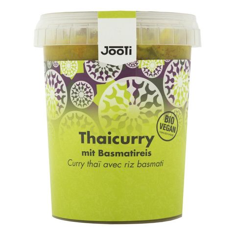 Thaicurry mit Basmatireis, EU Bio