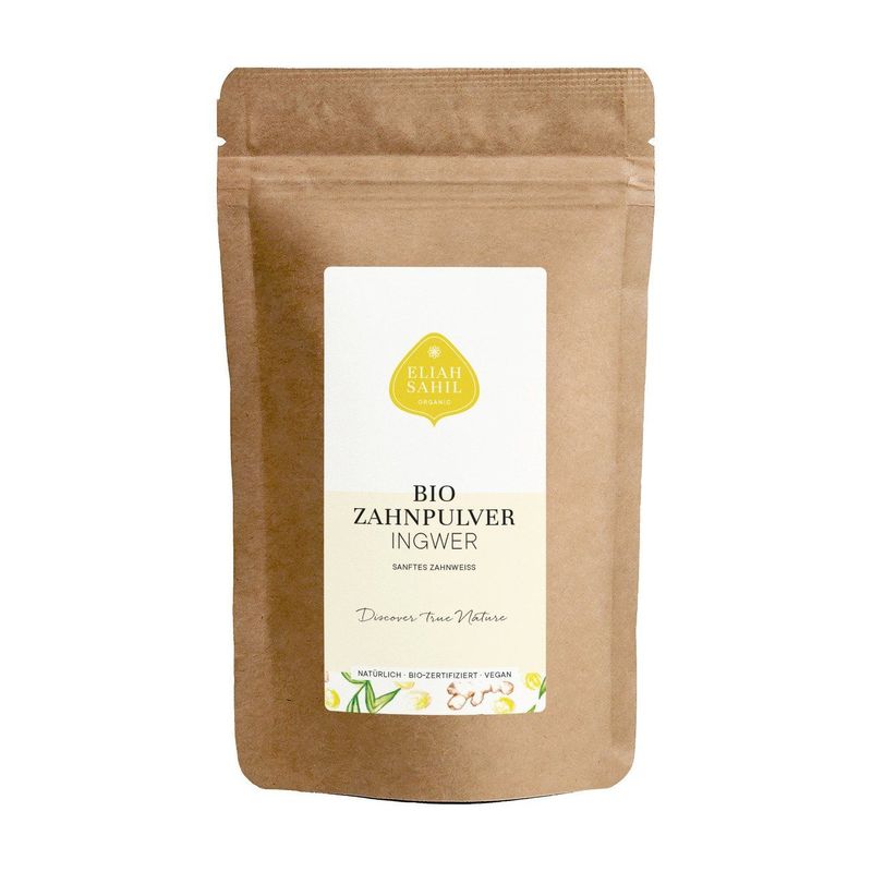 Zahnpulver Ingwer, refill Bag, Austria Bio Garantie
