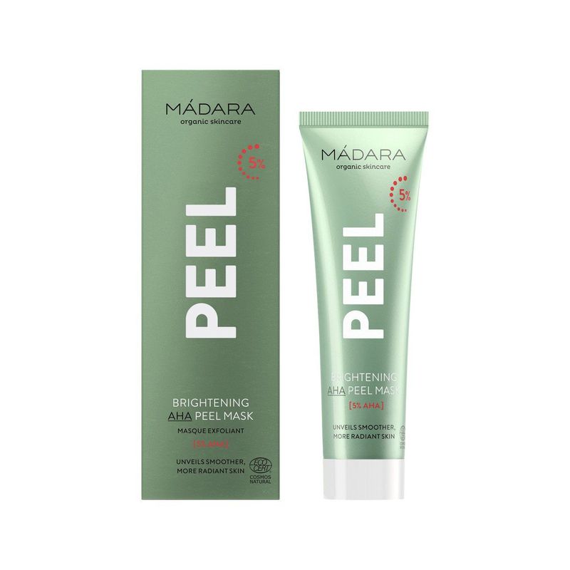 PEEL Brightening AHA Peel Mask, ECOCERT COSMOS NATURAL