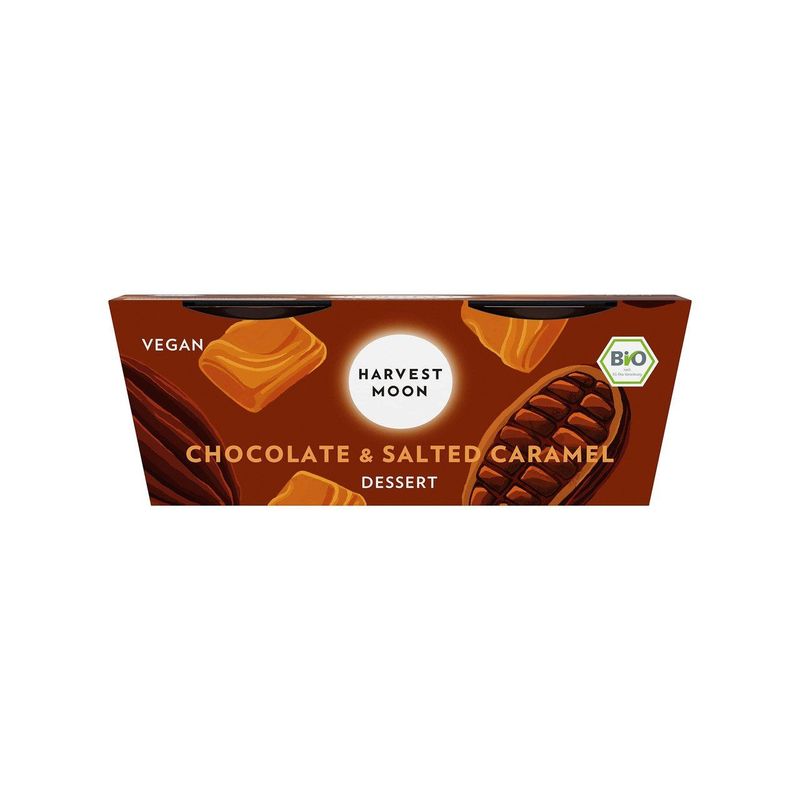 Chocolate & Salted Caramel Dessert, EU Bio
