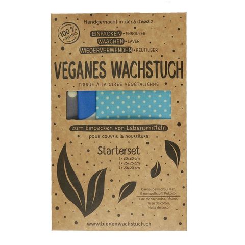 Veganes Wachstuch Starter Set, ohne Zertifizierung