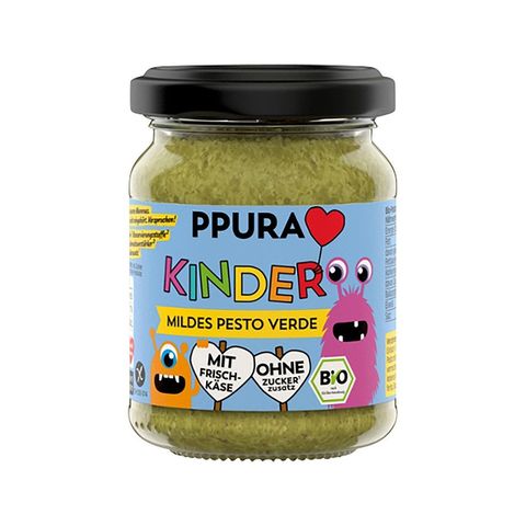 Pesto Kinder mildes Pesto Verde, Schweizer Bio-Verordnung