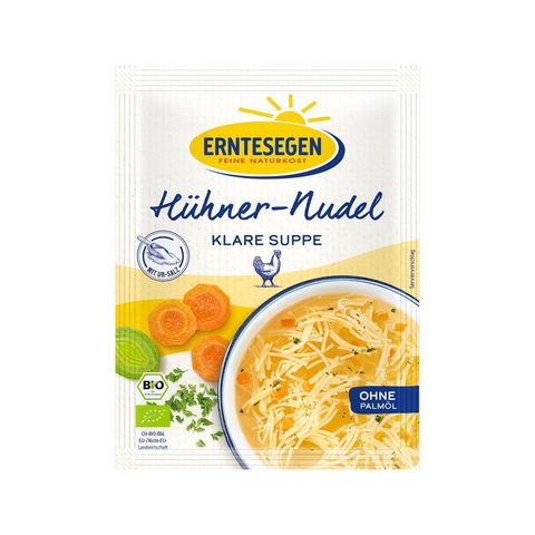 Hühner-Nudel Klare Suppe, EU Bio