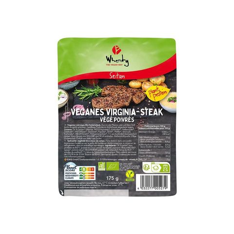 Seitan Virginia Steak, EU Bio