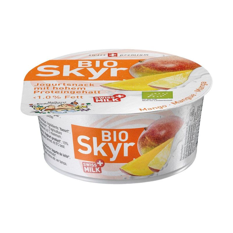 Skyr Mango, Schweizer Bio-Verordnung