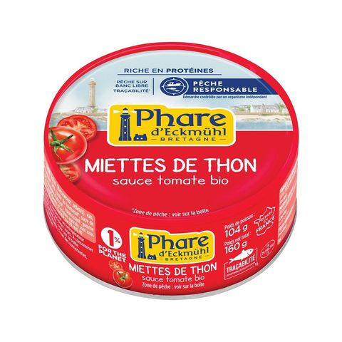 Thunfisch in Bio-Tomatensauce, ohne Zertifizierung