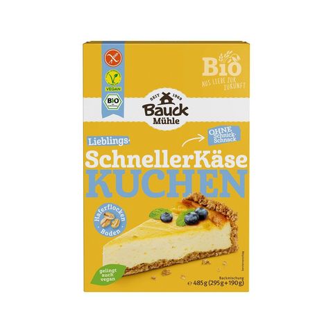 Schneller Käsekuchen glutenfrei, EU Bio