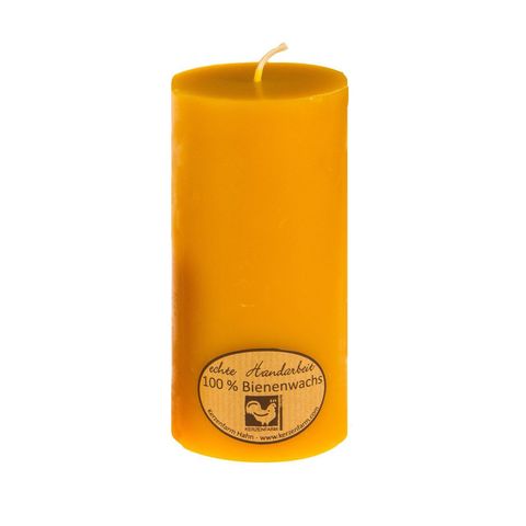Bienenwachskerze Stumpen, 135 x 64 mm, ohne Zertifizierung