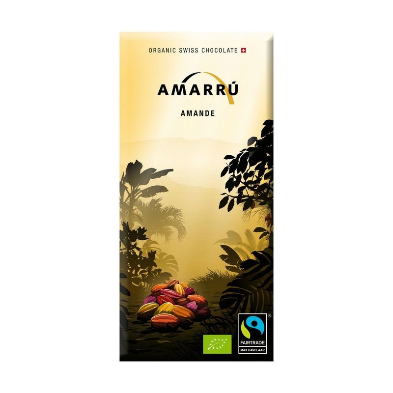 Schokolade Amande, EU Bio / FLO-Fairtrade