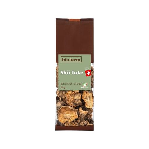 Shii-Take-Pilze, Bio Knospe Schweiz