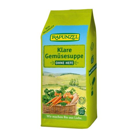 Klare Suppe ohne Hefe, EU Bio