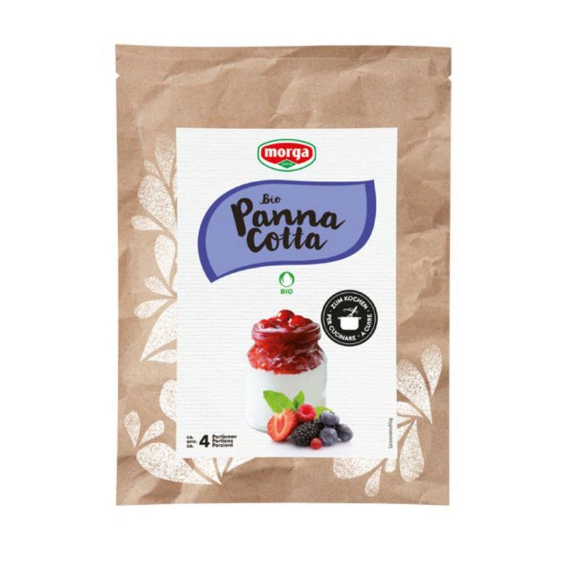 Pudding Panna Cotta, Bio Knospe