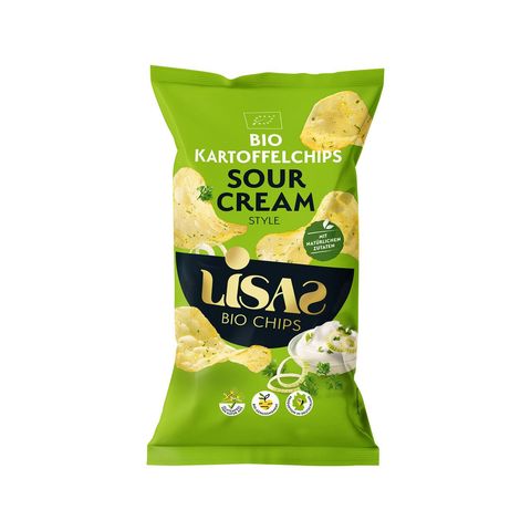 Kartoffelchips Sour Cream, EU Bio