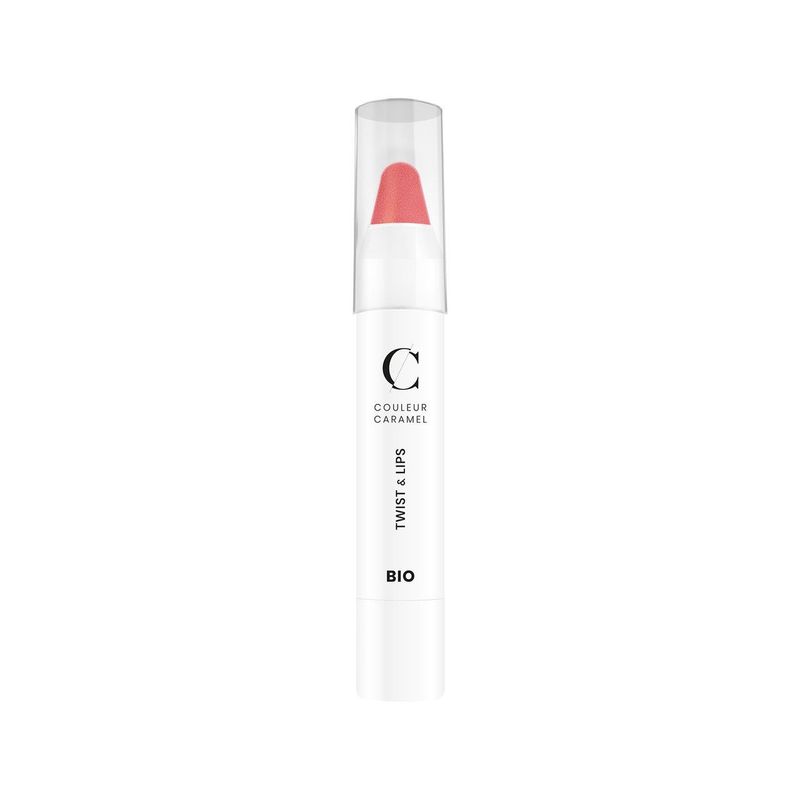 Twist & Lips N° 408 - Rosa perlmutt, Cosmebio Naturkosmetik