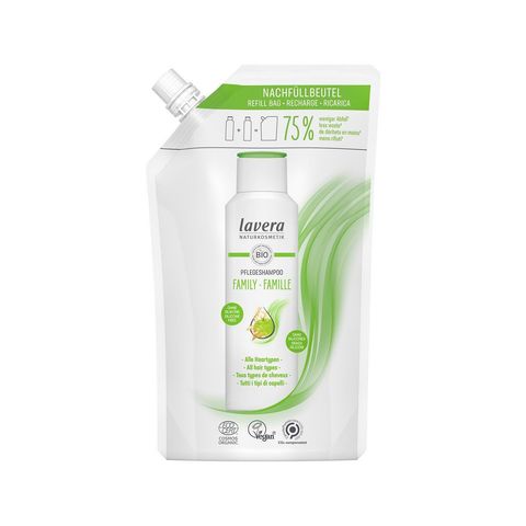Shampoo Family Nachfüllbeutel, Ecocert COSMOS ORGANIC