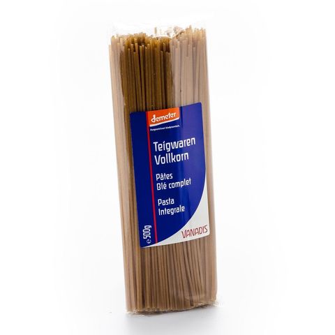 Spaghetti Vollkorn, Demeter