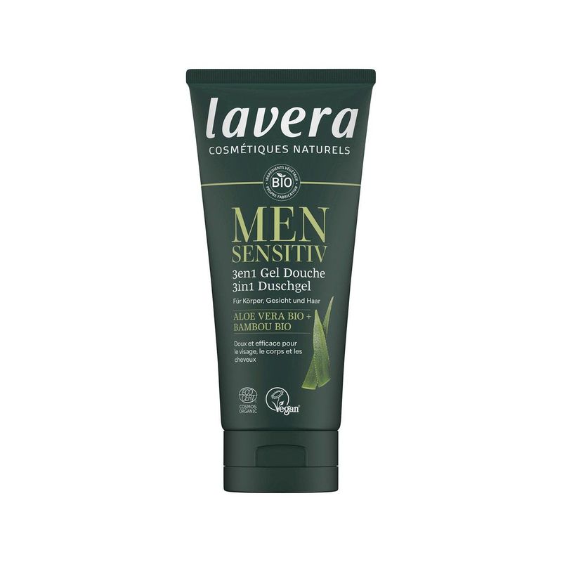 Men Sensitiv 3in1 Duschgel, Ecocert COSMOS ORGANIC