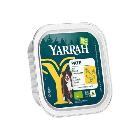 Hundefutter Paté Huhn, EU Bio