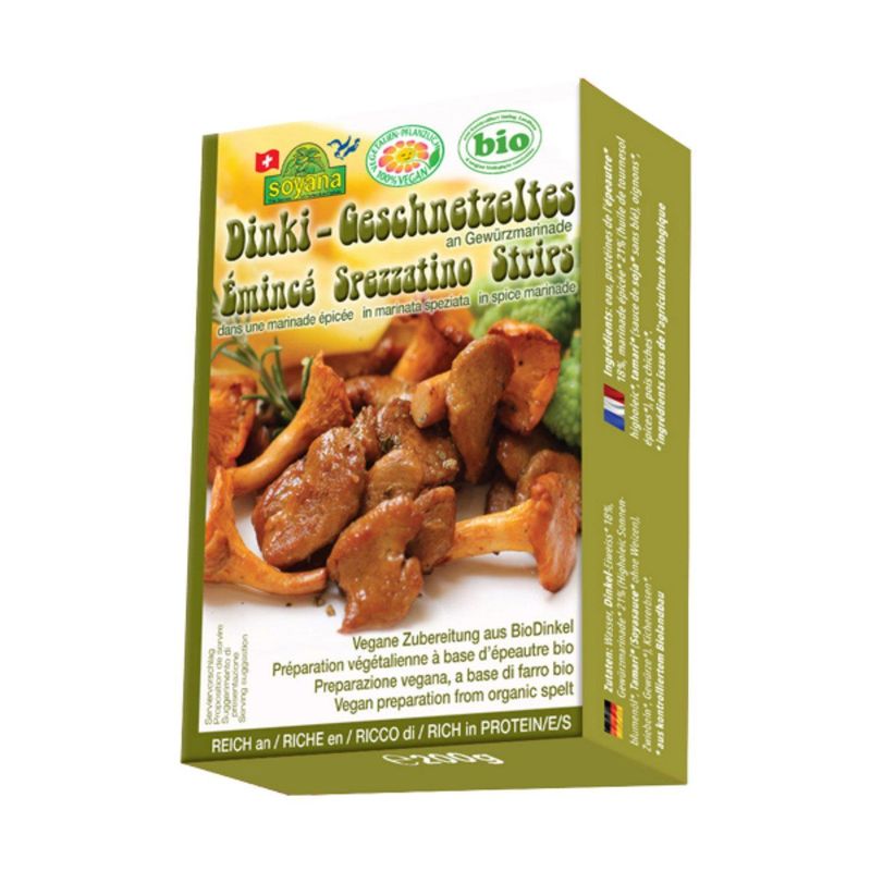 Dinki Geschnetzeltes Gewürz-Marinade, Schweizer Bio-Verordnung