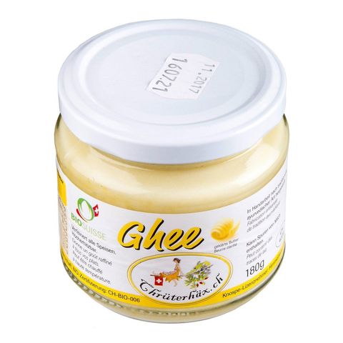Ghee (geklärte Butter), Bio Knospe Schweiz