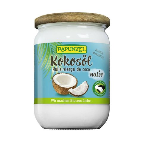 Kokosöl nativ, HIH, EU Bio / Fairer Handel (Claro; Hand in Hand; etc.)