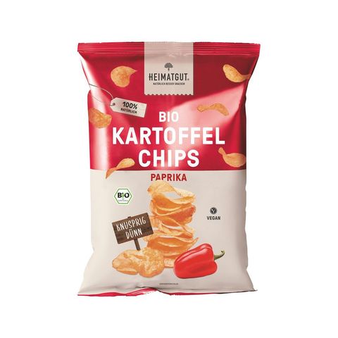 Kartoffel Chips Paprika, EU Bio