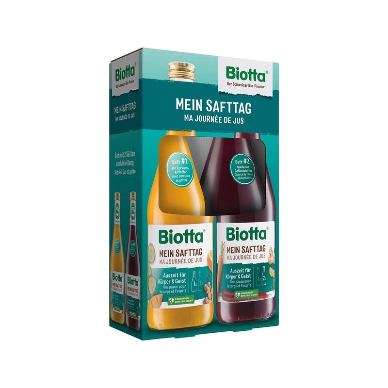 Mein Safttag Set, Schweizer Bio-Verordnung