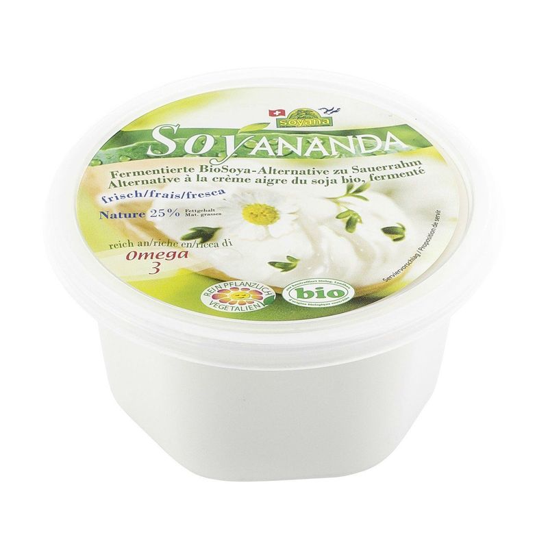 Soyananda Alternative zu Sauerrahm, Schweizer Bio-Verordnung
