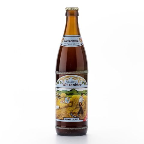 Appenzeller Weizenbier, alkoholfrei, Konventionell