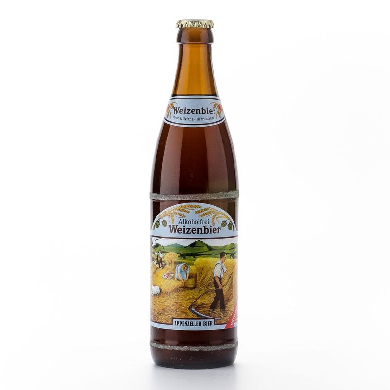 Appenzeller Weizenbier, alkoholfrei, Konventionell