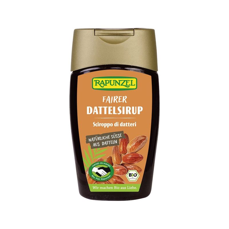 Dattelsirup, HIH, EU Bio / Fairer Handel (Claro; Hand in Hand; etc.)