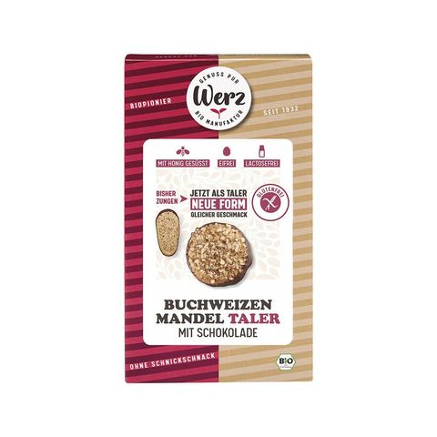 Buchweizen-Mandel-Taler glutenfrei, EU Bio