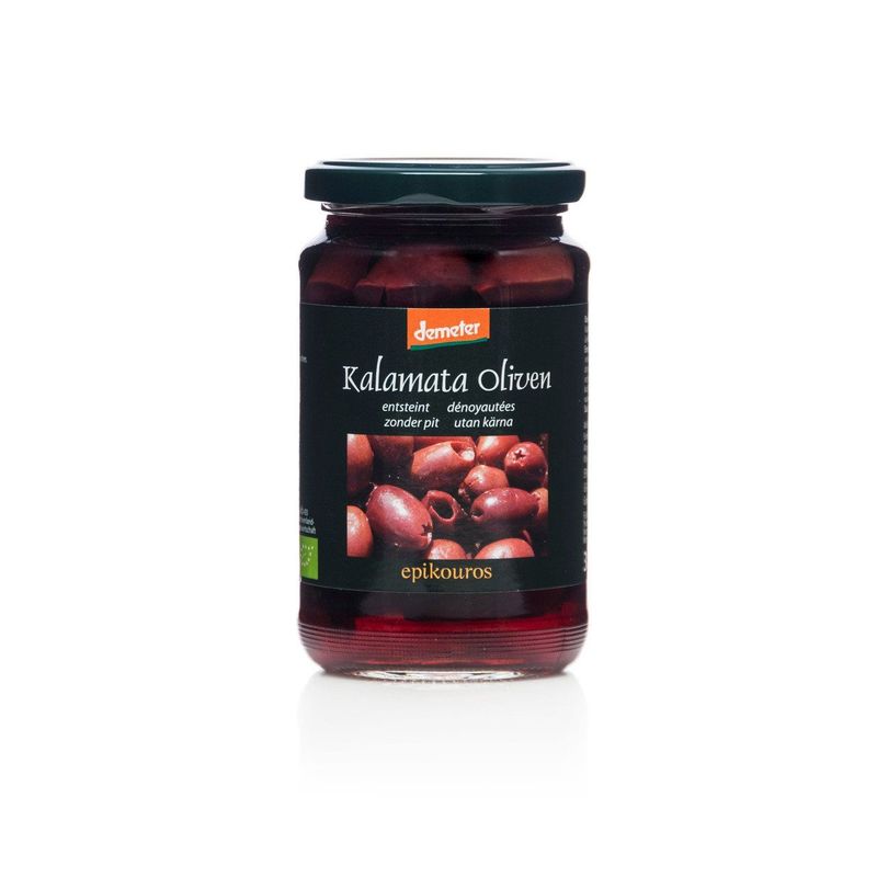 Oliven Kalamata ohne Stein in Lake, Demeter