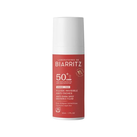 Sonnenfluid Invisible Anti-Pigmentflecken SPF 50+, ohne Zertifizierung