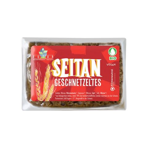 Seitan geschnetzelt, Bio Knospe