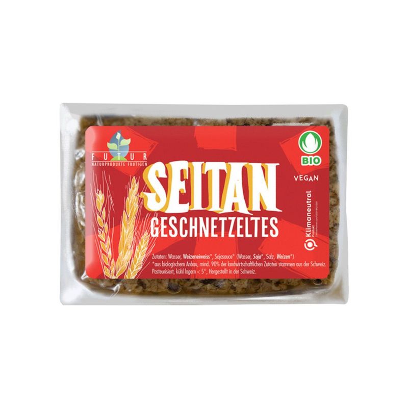 Seitan geschnetzelt, Bio Knospe