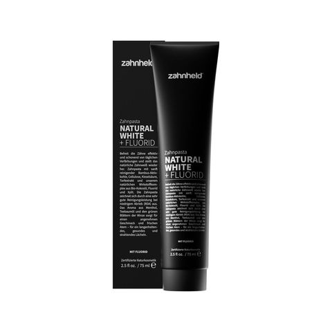 Zahnpasta Natural White - für ein natürliches Zahnweiss, Natural Cosmetic