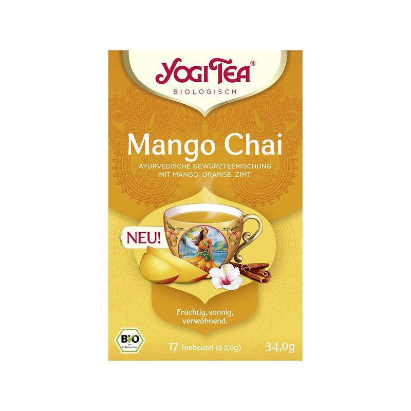 Mango Chai, Gewürztee, EU Bio