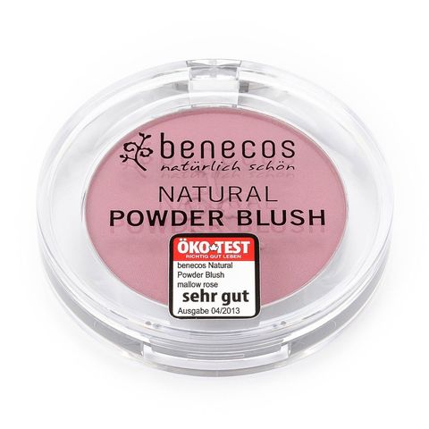 Compact blush mallow rose, Kontrollierte Naturkosmetik