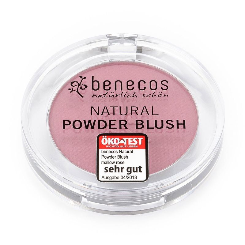 Compact blush mallow rose, Kontrollierte Naturkosmetik
