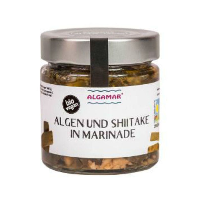 Algen und Shiitake in Marinade, EU Bio