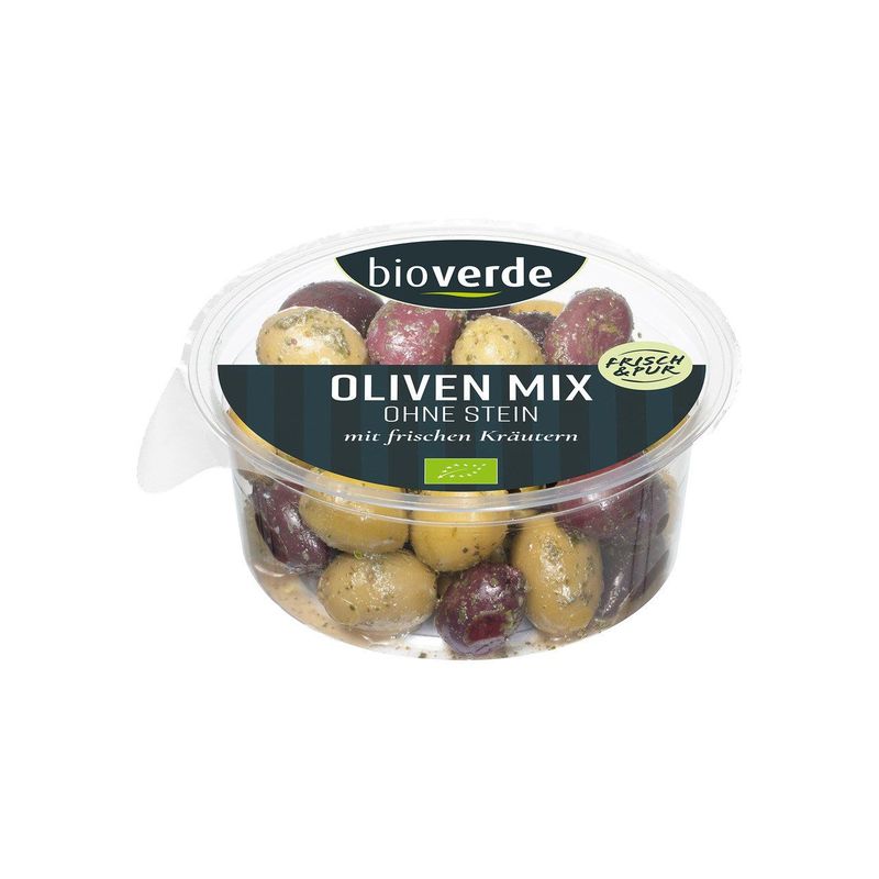 Oliven Mix ohne Stein, EU Bio