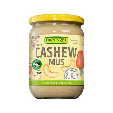 Cashewmus, HIH, EU Bio / Fairer Handel (Claro; Hand in Hand; etc.)