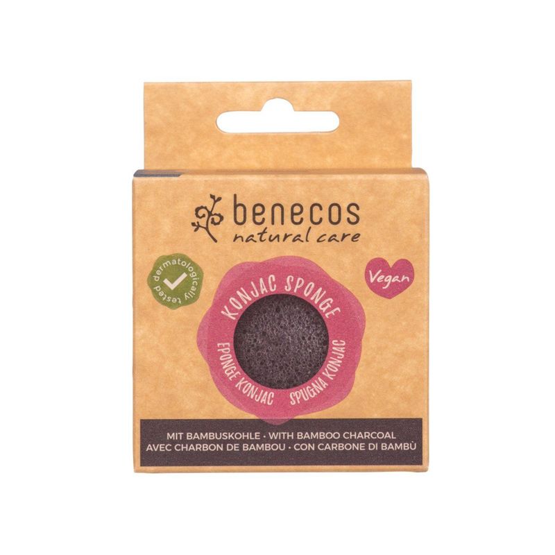 Konjac Sponge - black bamboo, ohne Zertifizierung