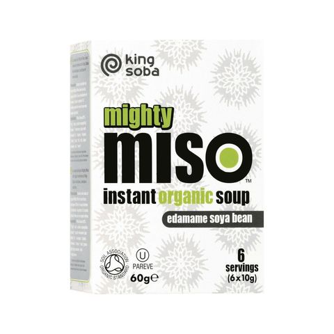 Mighty Miso Suppe Instant mit Edamame, EU Bio