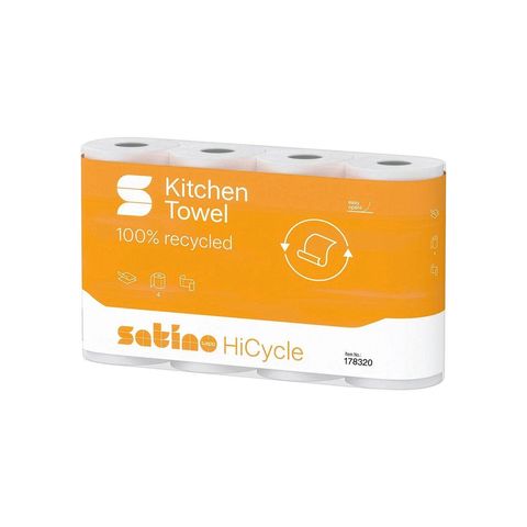 Haushaltsrollen HiCycle, 3-lagig, EU Ecolabel Nonfood