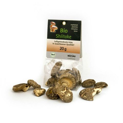 Shiitake getrocknet, EU Bio