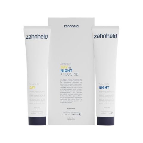 Zahnpasta day & night + Fluorid, Natural Cosmetic