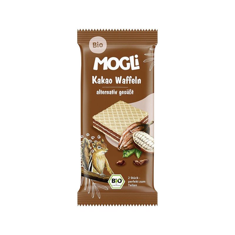 Kakao Waffeln, EU Bio
